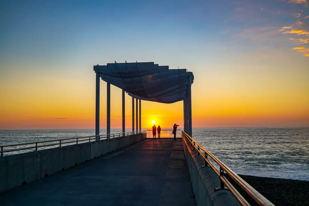 Sunrise in Napier New Zealand Sunrise in Napier New Zealand
